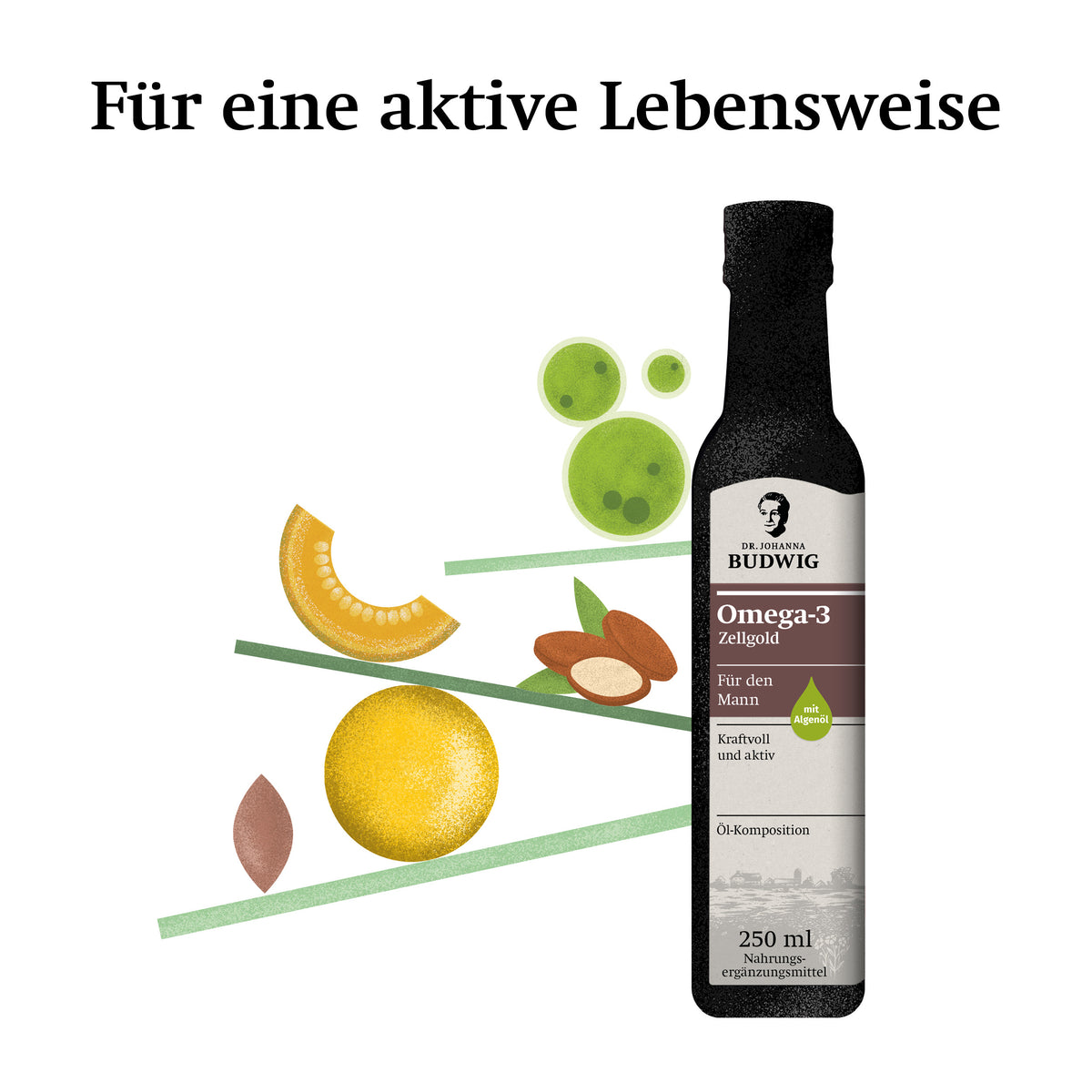 Omega-3 Zellgold für den Mann