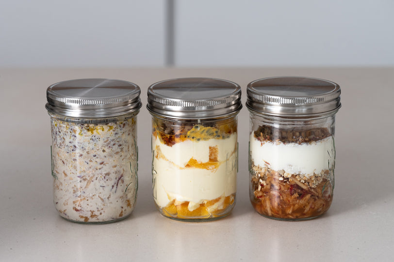Budwig Creme mit Orange und Maracuja (Meal Prep)