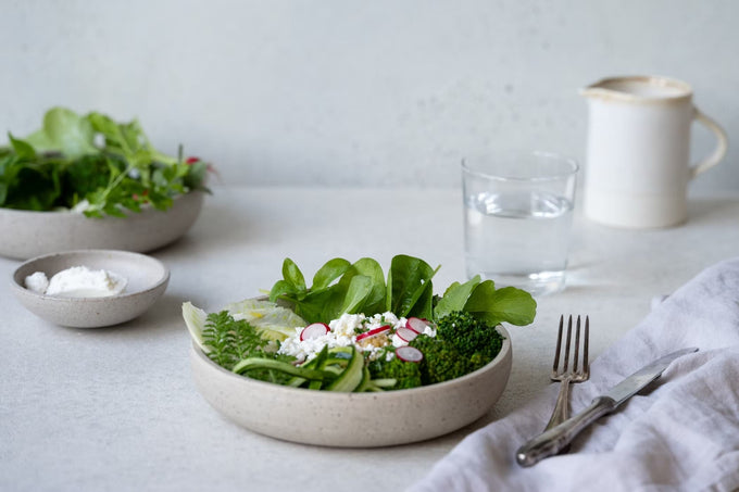 Green Crunchy Quinoa Salat