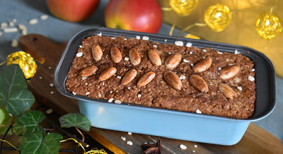 Veganer Budwig-Weihnachtskuchen