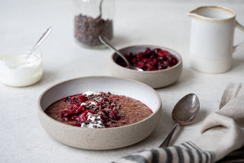 Schwarzwälder Kirsch Porridge