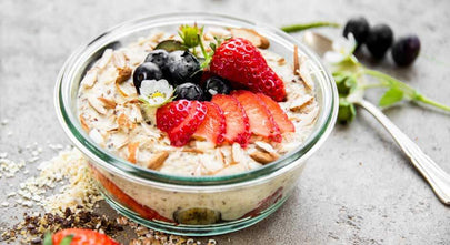 Veganes Budwig Müsli die warme Variante