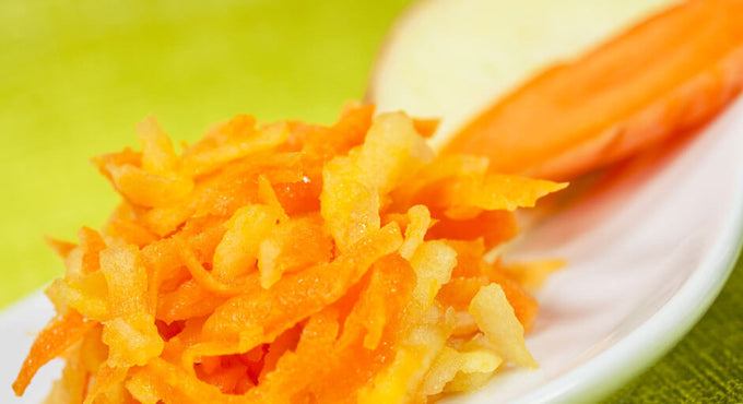 Karotten-Apfel-Rohkost Orignal Öl-Eiweiß-Kost