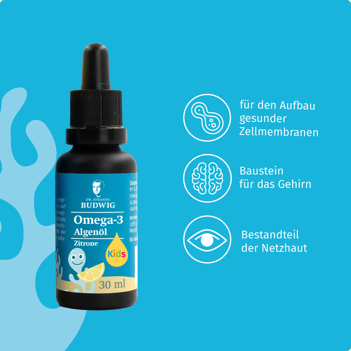 Omega-3 Algenöl Kids (30 ml)