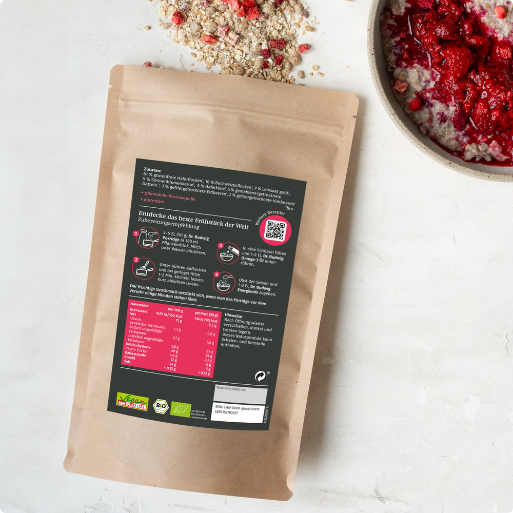 Beeren Porridge Paket XL