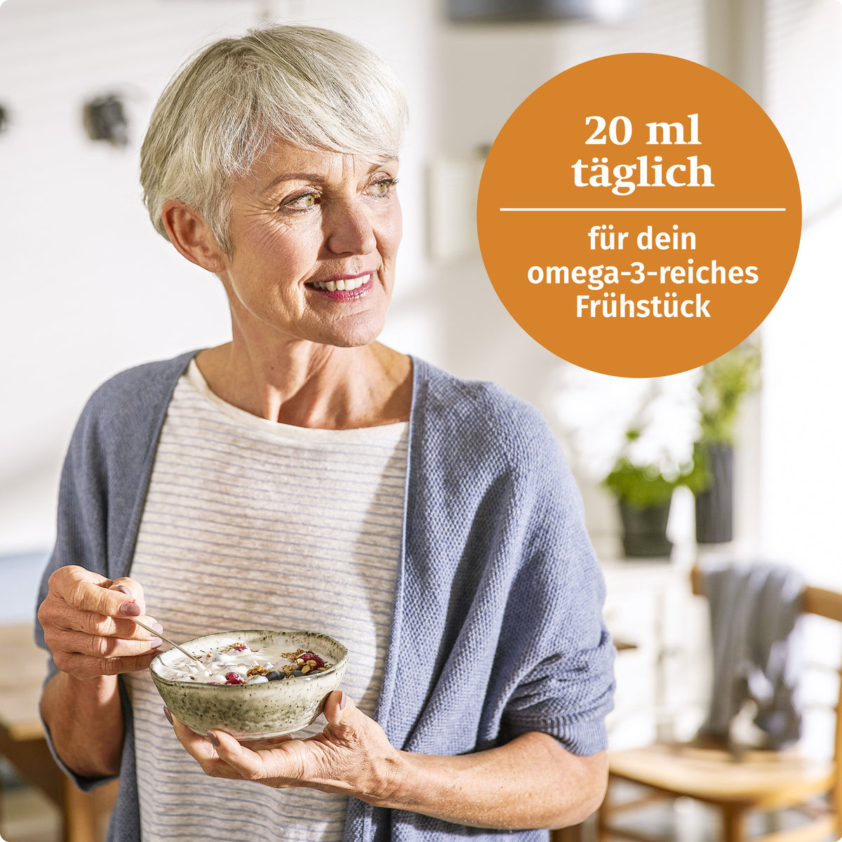 Omega-3 Zellgold für die Generation 50plus