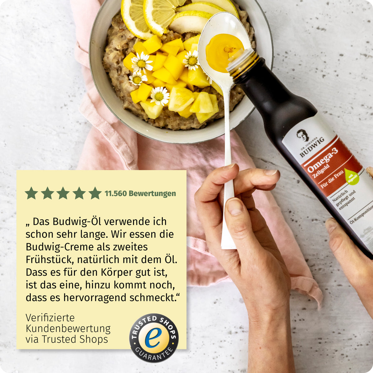 Omega-3 Zellgold für die Frau