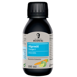 Omega-3 Algenöl Karotte-Limette