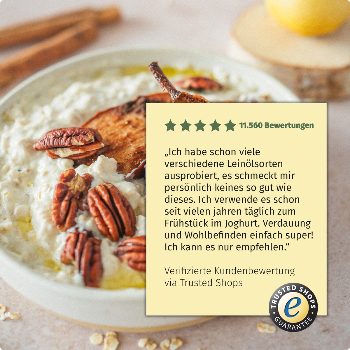 Omega-3 Leinöl Vorratspaket