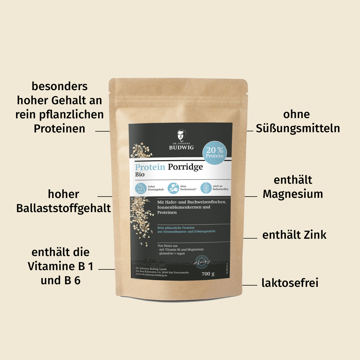 Protein Porridge Paket XL