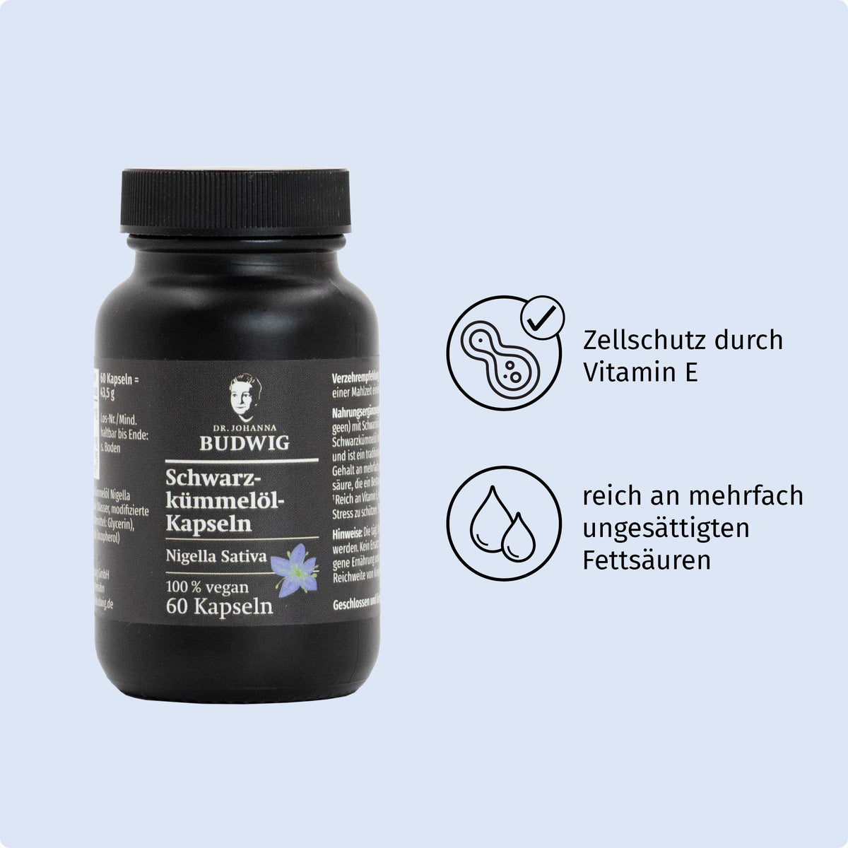 Schwarzkümmel-Omega-3 Saison-Set-Kapseln